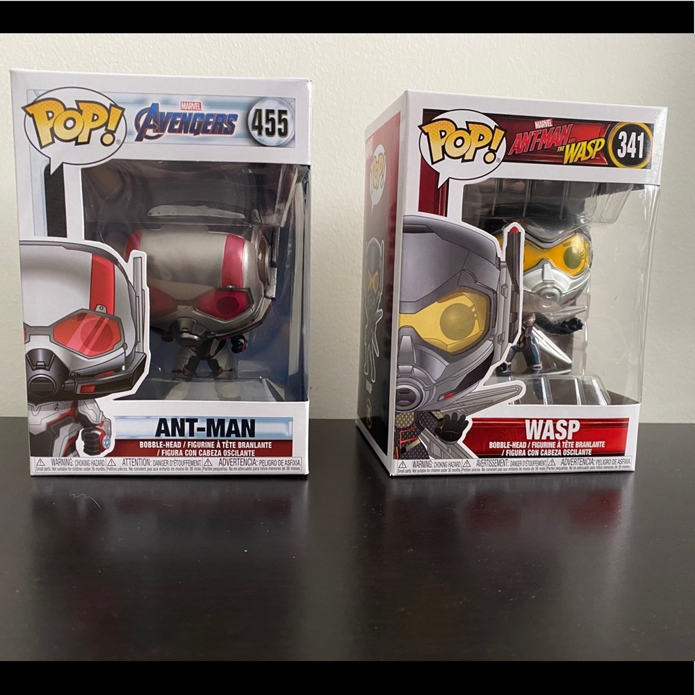Funko Pops: Ant-Man and the Wasp